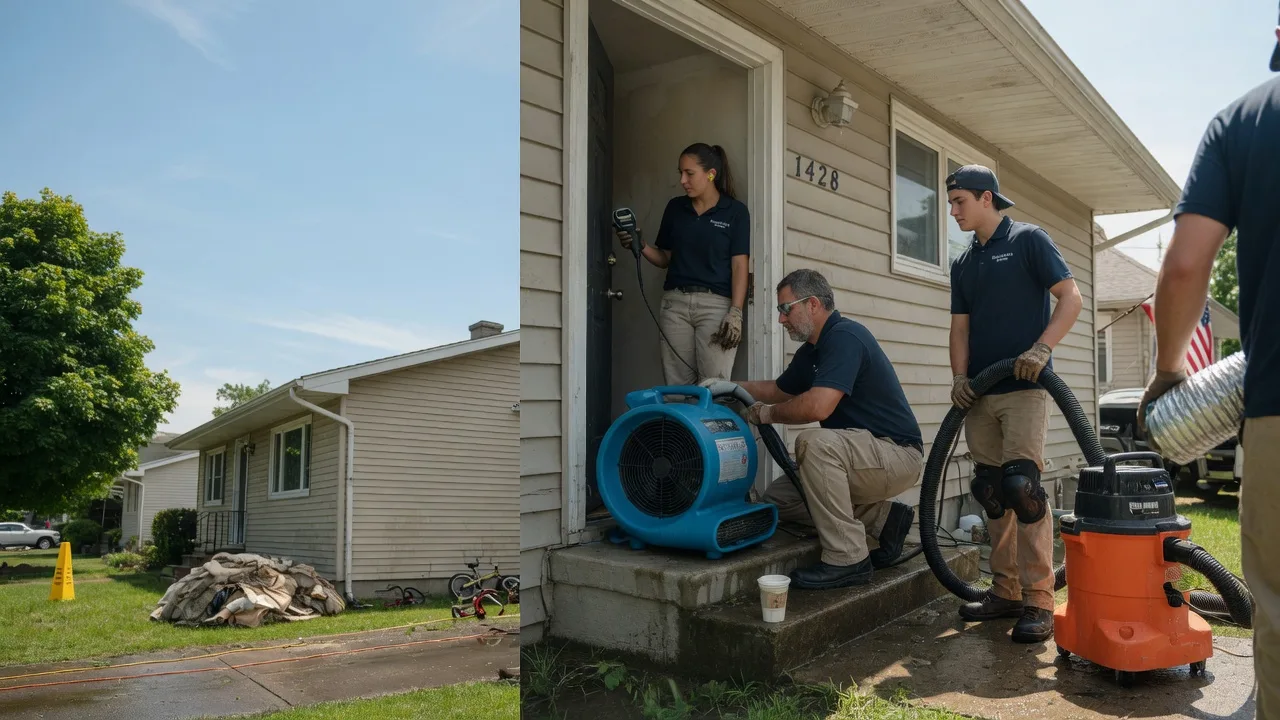 Water Damage Restoration in Illinois near me